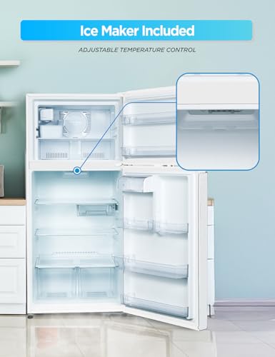 Commercial Cool 11.1 Cu. Ft. Convertible Freezer Refrigerator, Upright Fridge with Glass Shelves, Reversible Door, ENERGY STAR rated, Auto Defrost