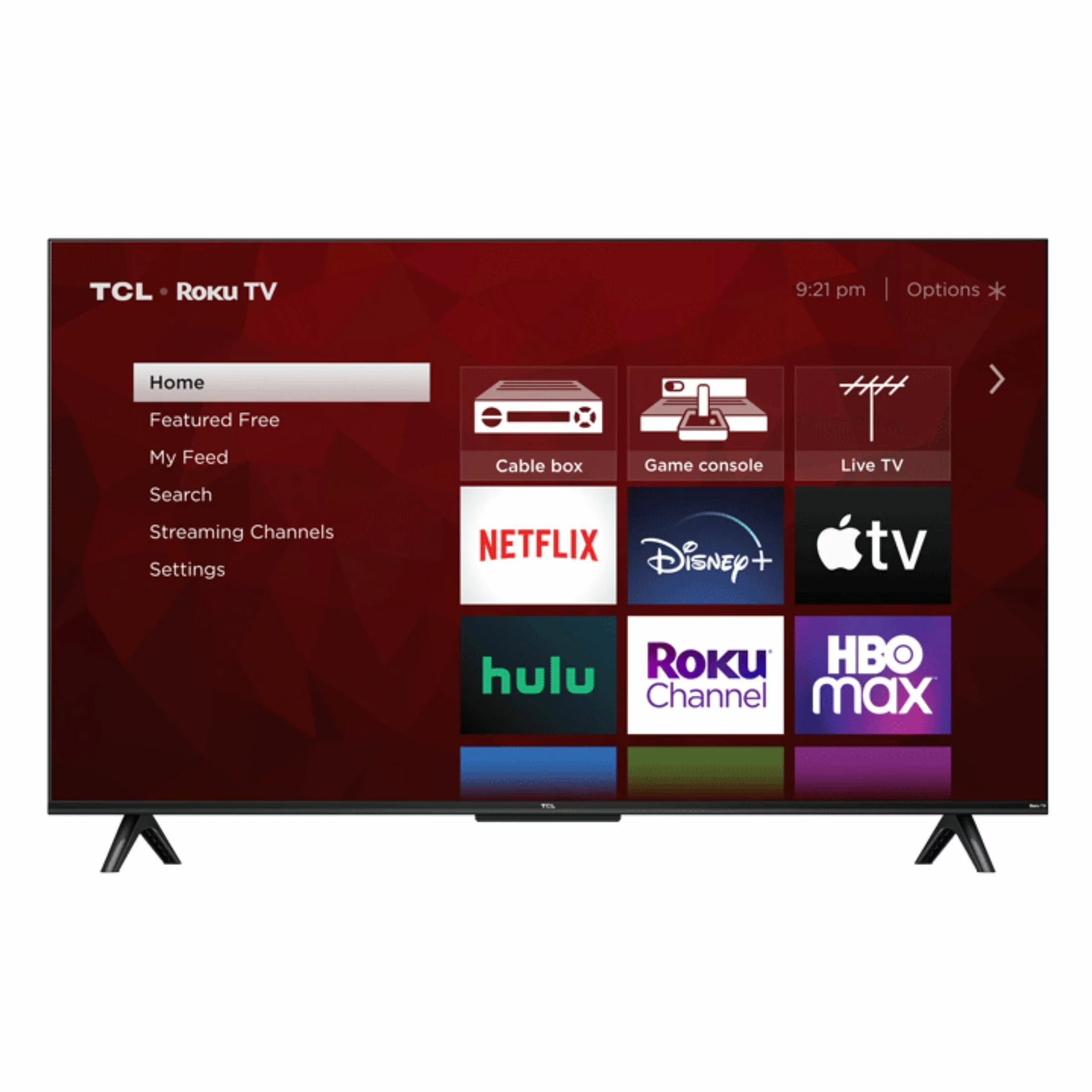 TCL 43" Class 4-Series 4K UHD HDR Smart Roku TV - 43S455 - Curated Treasures Market