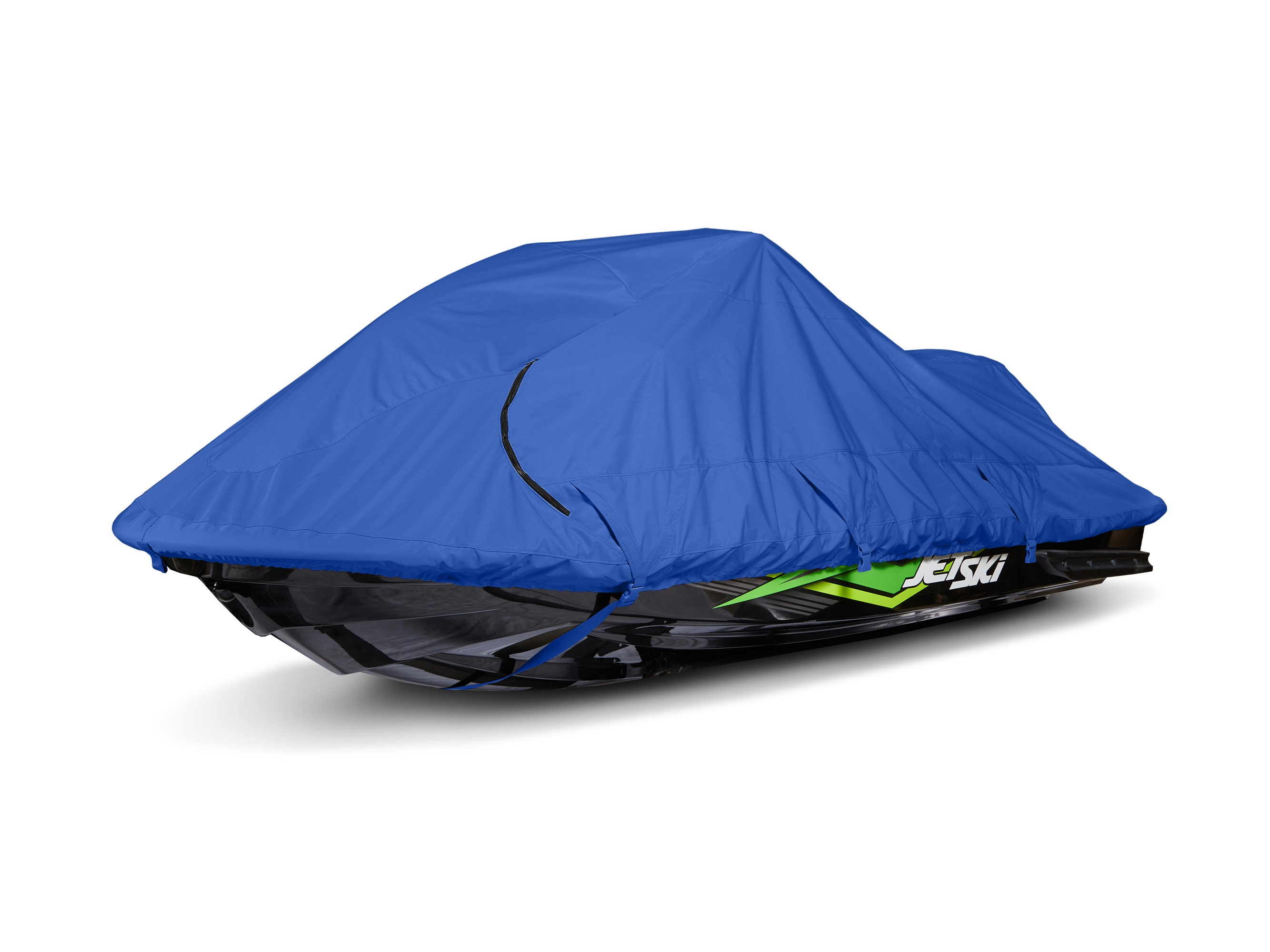 Covermates Jet Ski Cover - Light Weight Polyester, Weather Resistant, Drawcord Hem, Power Sports Covers-Blue