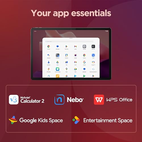 Lenovo Tab P12-2024 - Expansive Touchscreen Tablet - 12.7" 3K Display - 13MP Camera - 8GB Memory - 128GB UFS Storage - Android 13 - Dolby Atmos