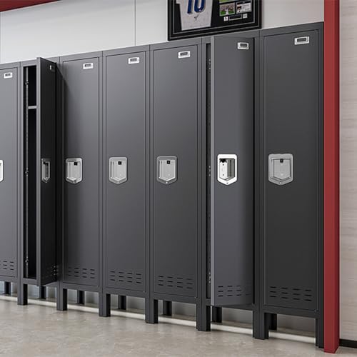 Metal Locker with 5 Doors,Lockers for Employees,66'' Steel Storage Locker for School,Gym, Office, Office,Garage