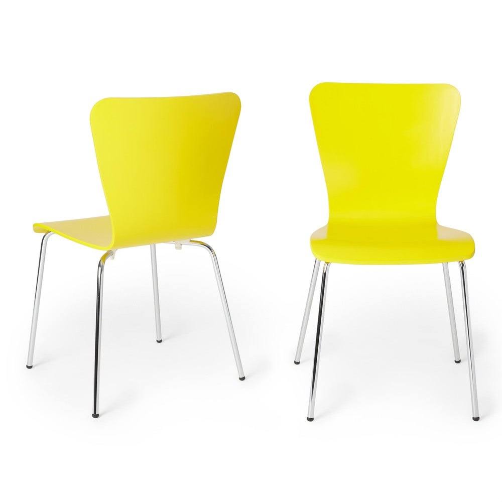 Porch u0026 den Erie 3-Piece Pisa Dining Set - Yellow