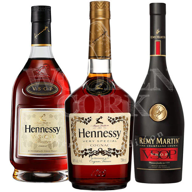 Hennessy Cognac & Hennessy VSOP & Remy Martin VSOP Bundle - Nestor Liquor