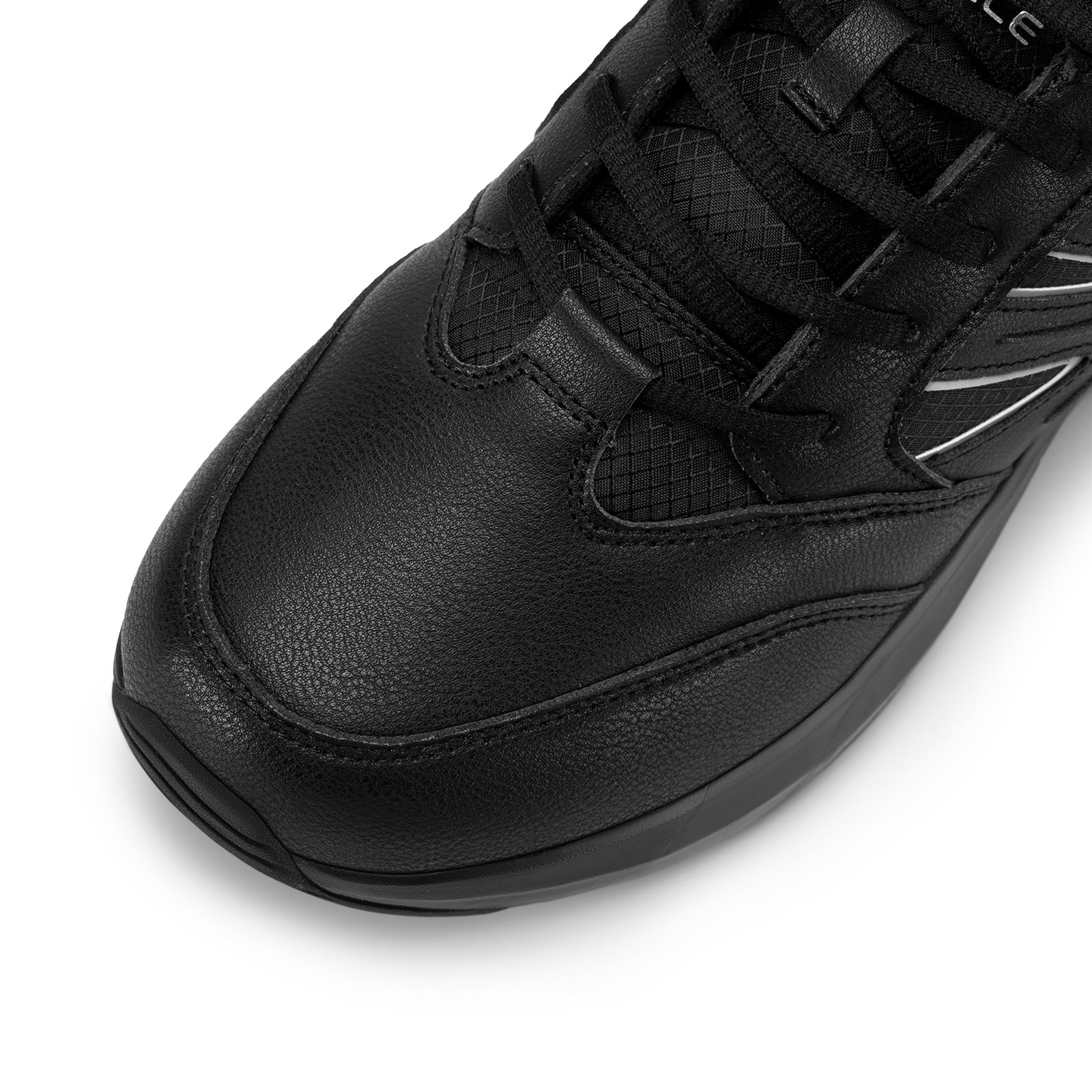 FitVille Mens Wide Hiking Shoes Outdoor Work Shoes Trails Sneakers with Arch Support - Sturdy Core - Curated Treasures Market