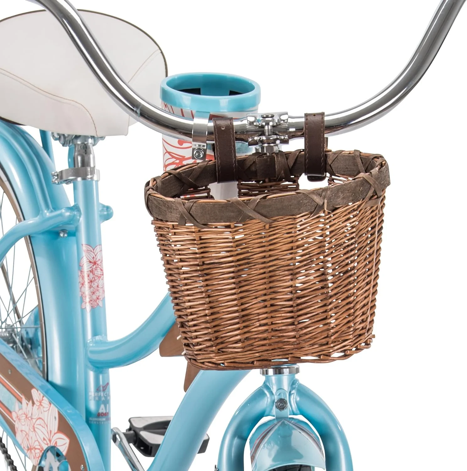 Open Box Huffy 24" Panama Jack Women's Beach Cruiser Bike - Sky Blue