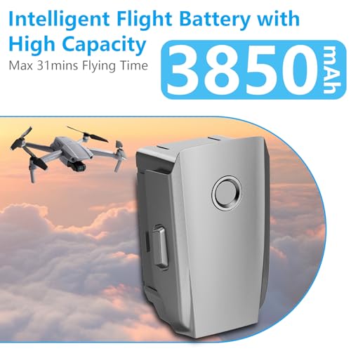 Mavic 2 Pro Battery 3850mAh 15.4V,31 Minutes Flight Time Compatible with DJI Mavic 2 Pro/Zoom/Enterprise Advance