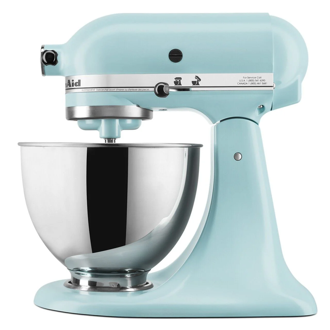 KitchenAid® Deluxe 4.5 Quart Tilt-Head Stand Mixer, Silver, KSM97