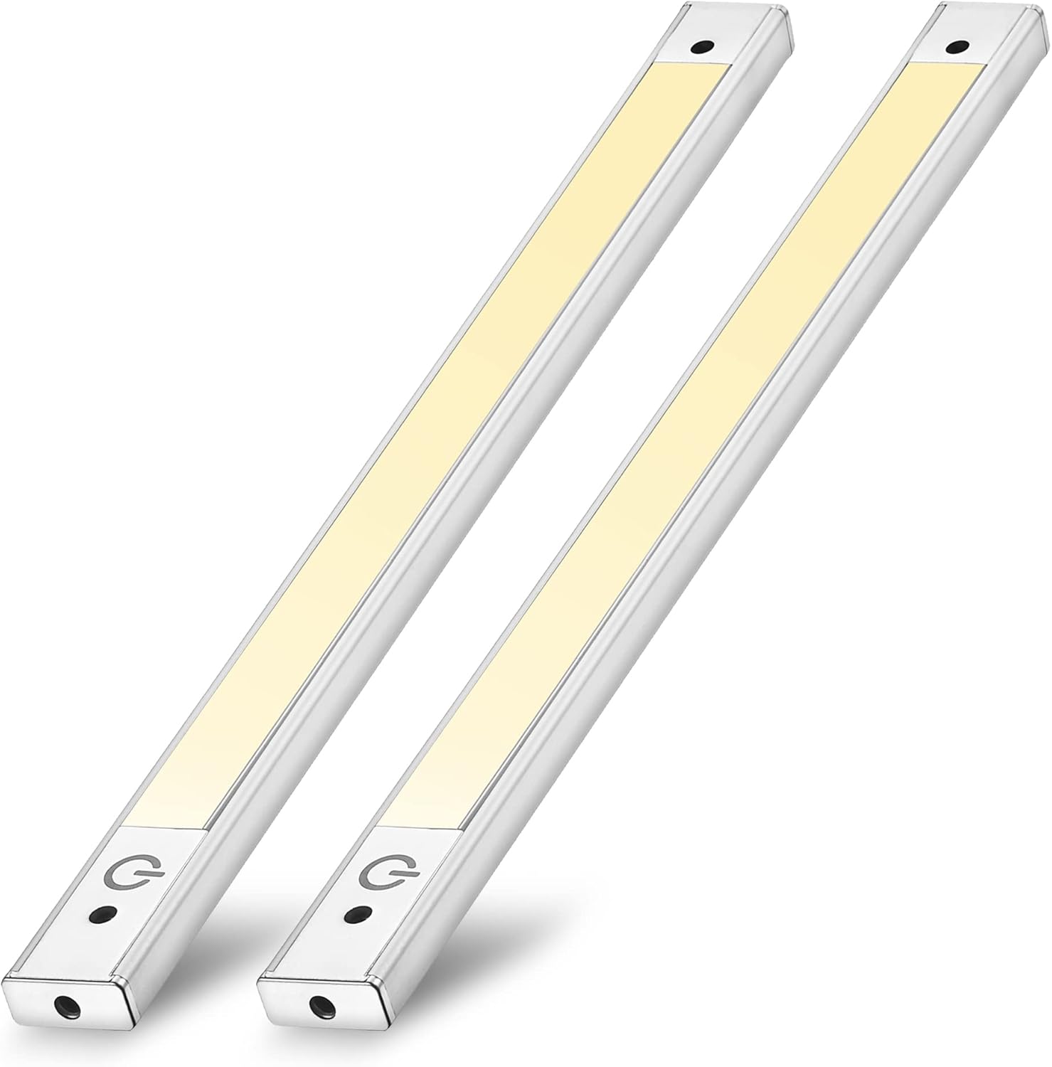Phonar 2-Pack 24 inch Under Cabinet Lighting for Kitchen Closet