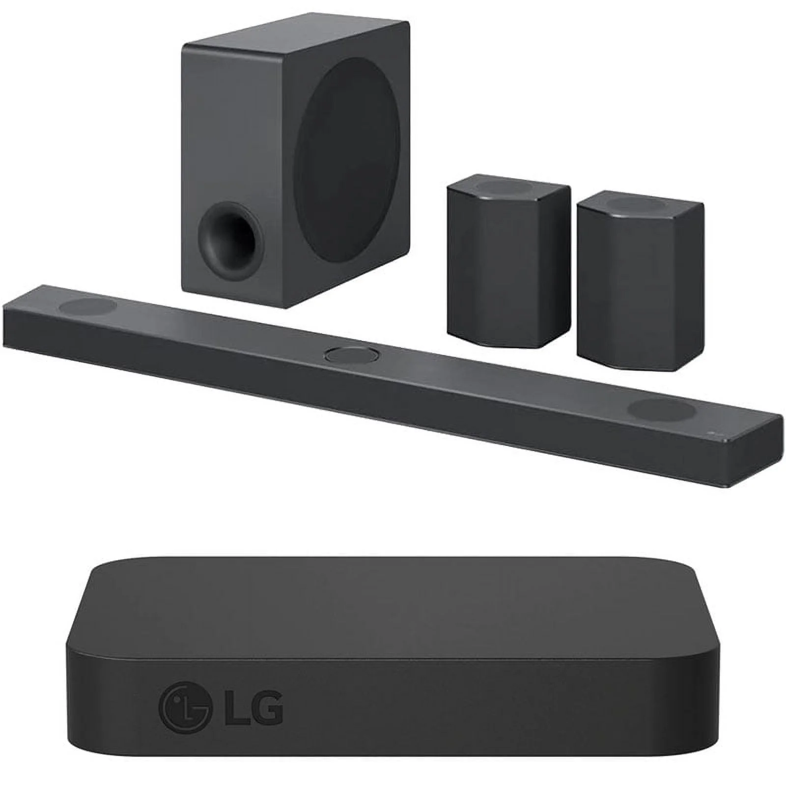 LG S95QR 9.1.5 ch Sound Bar with Dolby Atmos Bundle w/ Wowcast WTP3 Wireless Dongle