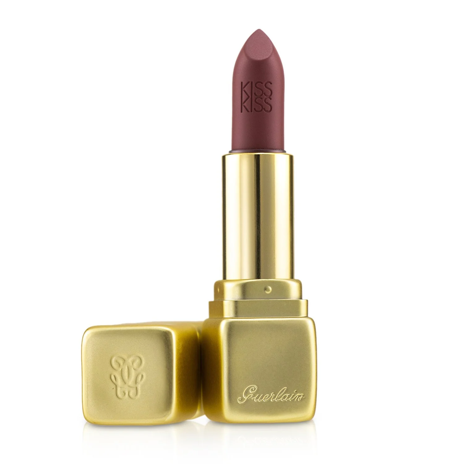 Guerlain KissKiss Matte Hydrating Matte Lip Colour - # M376 Daring Pink  3.5g/0.12oz