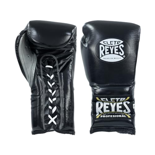 CLETO REYES Traditional Professional Boxing Gloves with Laces for Training, Sparring and Heavy Punching Bags for Men and Women, MMA, Kickboxing