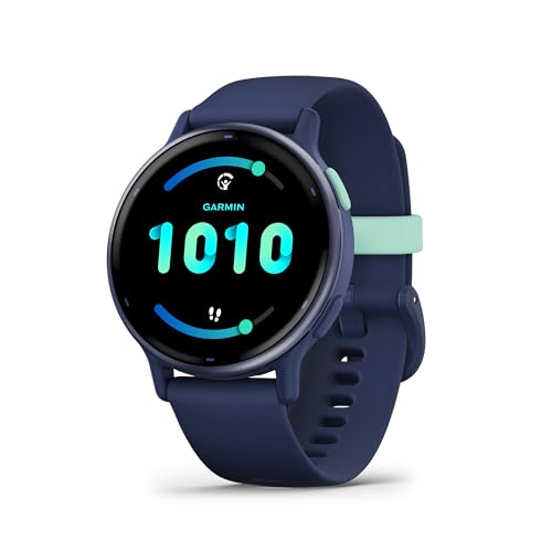 Garmin v&iacute;voactive 5, Health and Fitness GPS Smartwatch, AMOLED Display, Up to 11 Days of Battery, Ivory