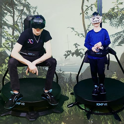 KAT Walk C2 CORE VR Treadmill | 360° Omnidirectional Walking Pad for Immersive Gaming & Home Fitness | Compatible with SteamVR, Oculus