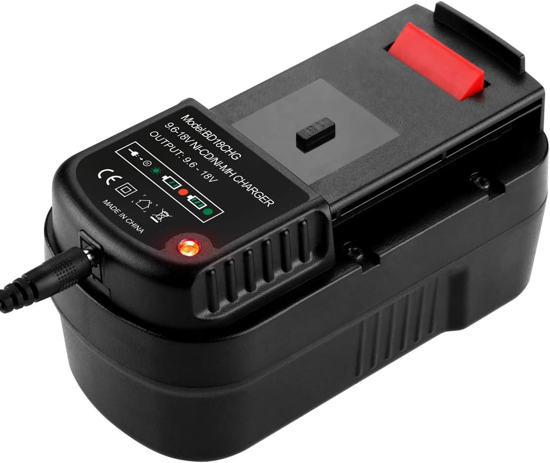 Upgraded 3500mAh HPB18 Replacement for Black and Decker 18 Volt Battery Ni-CD Compatible with 244760-00 A1718 FS18FL FSB18 18V Firestorm with a