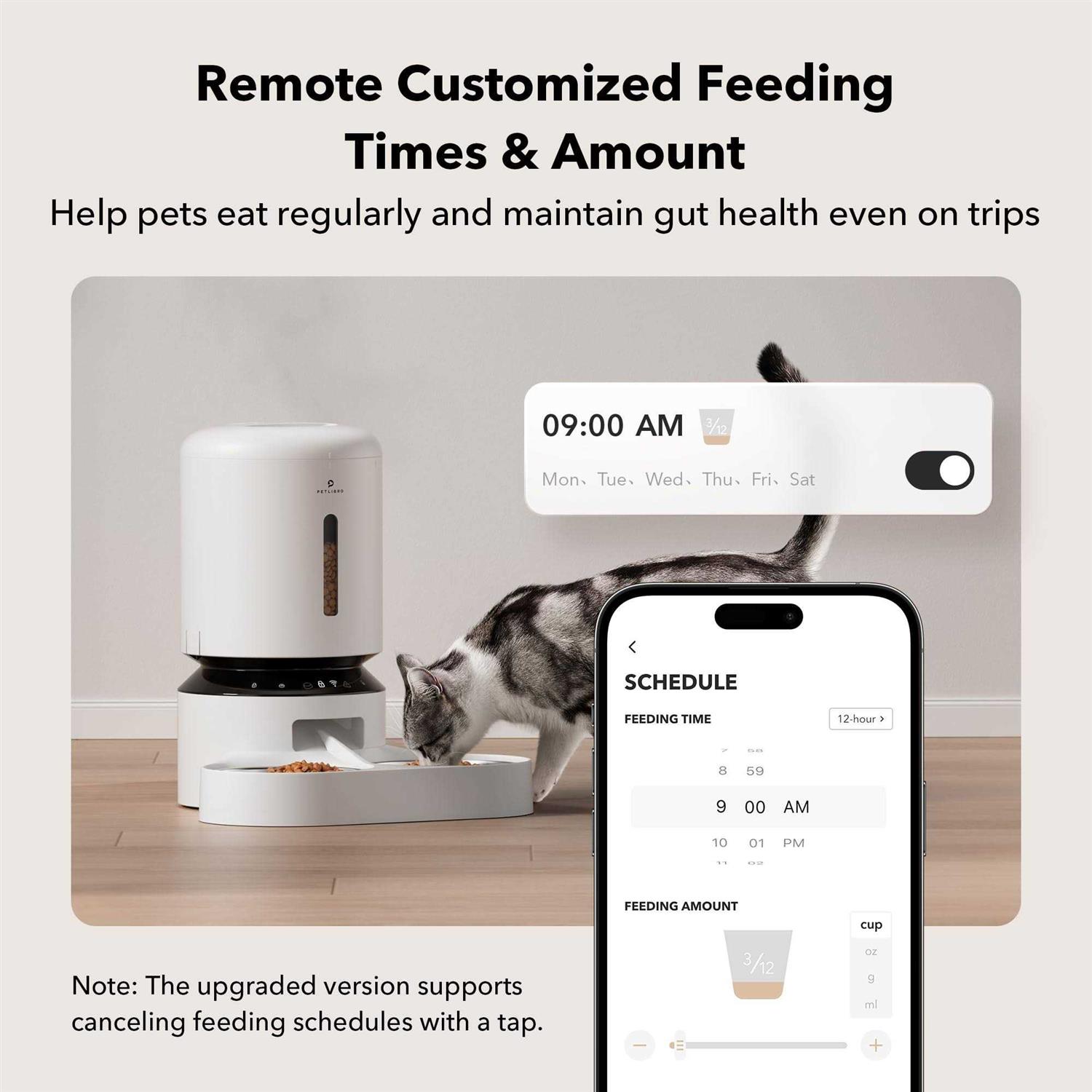 PETLIBRO Granary WIFI 2.4g &amp; 5G Automatic Two Cat &amp; Dog Feeder - Pet Supplies online store