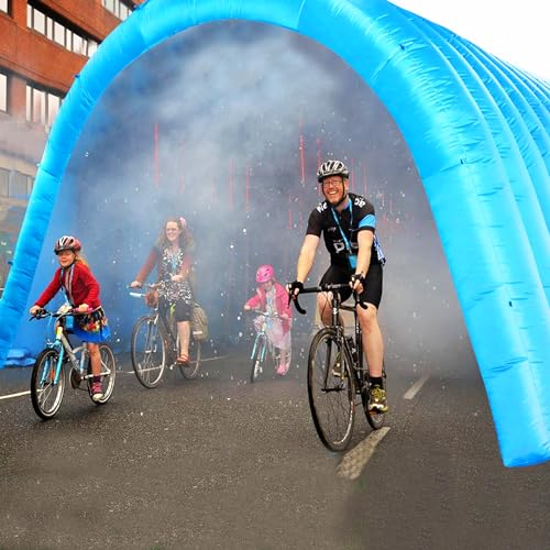 Inflatable Tunnel Sports Tunnel Entrance with Blower Football Tunnel Tent Entryway for Business Advertise Party Exhibition Promotion Street,Shop