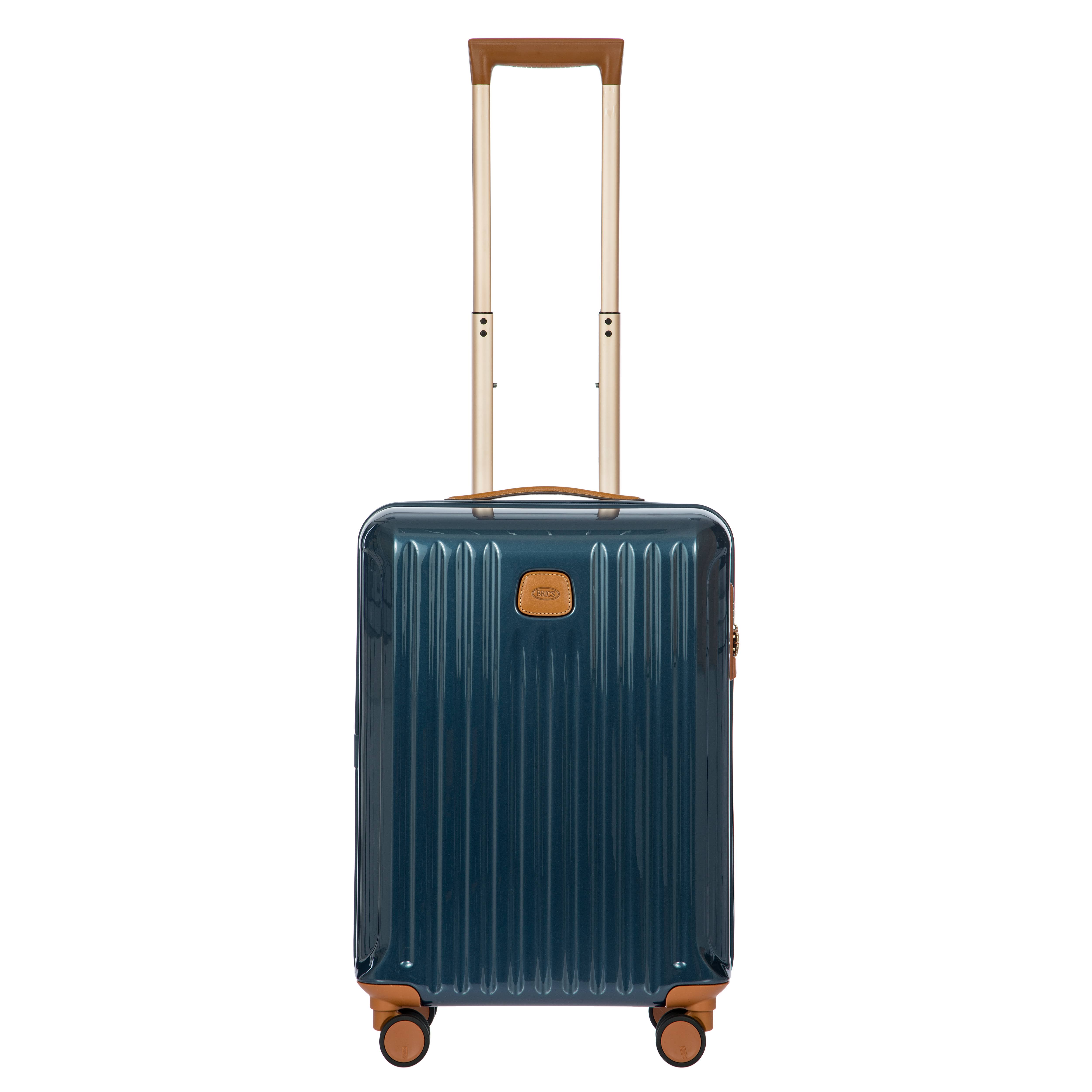 Bric&s Capri 21x22 Carry on Spinner Night Blue