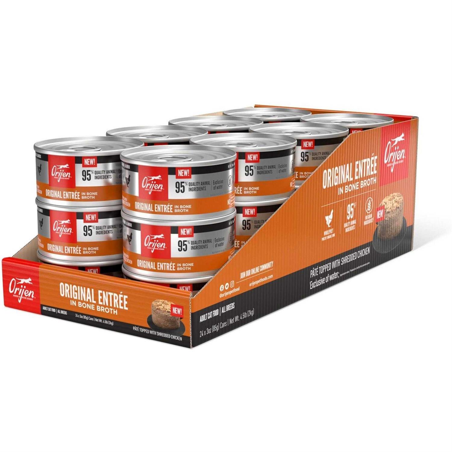 Orijen Entree in Bone Broth Wet Cat Food - Pet Supplies online store