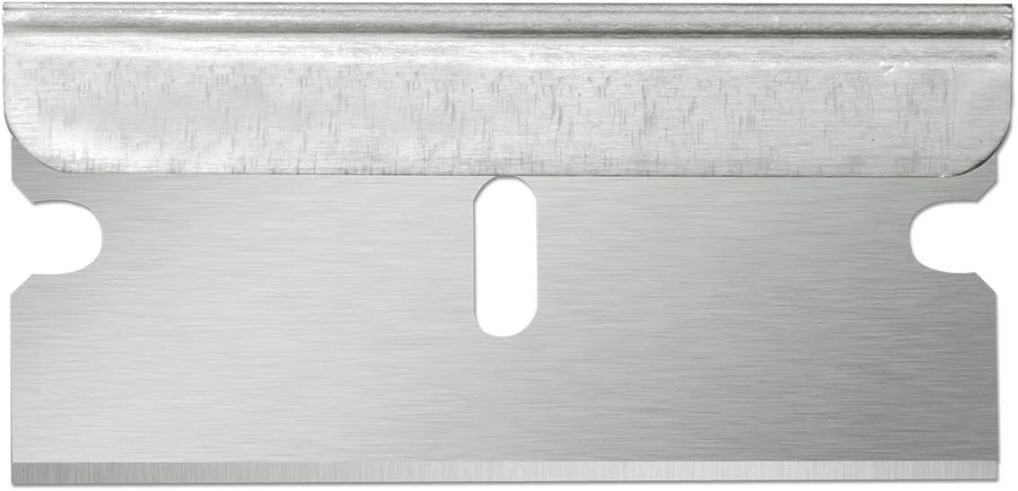 American Line Single Edge Razor Blades - 500-Pack - 0.012" Heavy Duty High Carbon Steel with Steel Backing for Extra Durability and Long Life