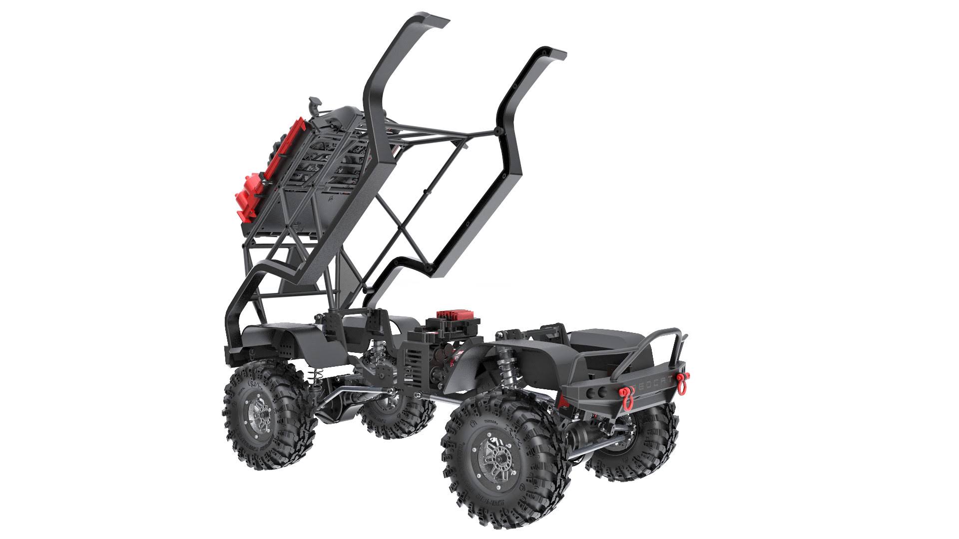 Redcat Racing - Everest Gen7 Pro 1/10 Scale Truck Black