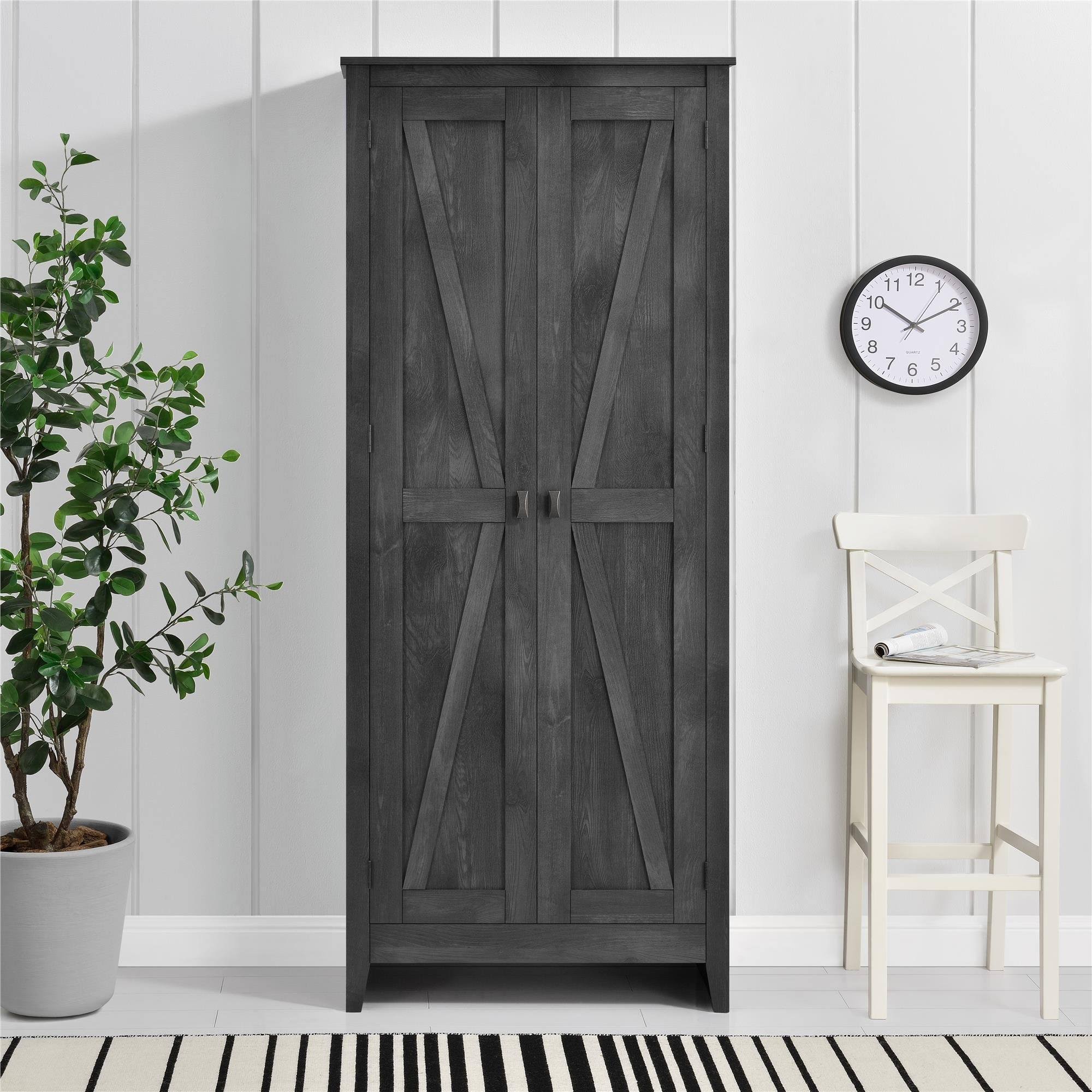 Ameriwood Home Farmington Wide Storage Cabinet, 31.5