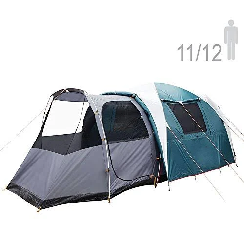 NTK Super Arizona GT Up to 12 Person 20.6 by 10.2 by 6.9 Height Foot Sport Family XL Camping Tent 100% Waterproof 2500mm