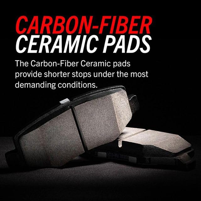 Power Stop Front Z36-2087 Truck and Tow Carbon-Fiber Ceramic Brake Pads For 2010-2020 Ford Expedition Ford F-150 | 2010-2021 Lincoln Navigator