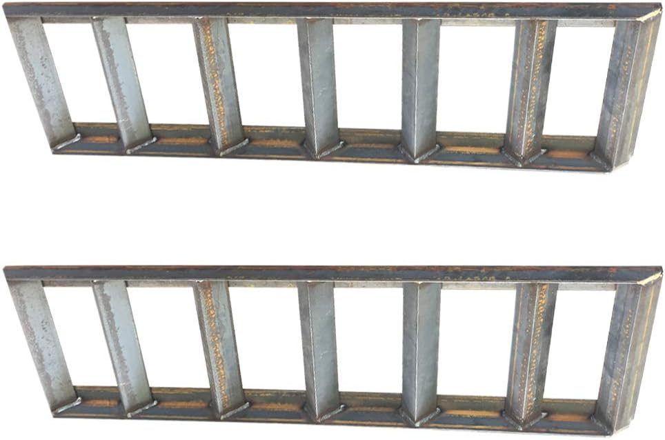 Pair (2) of Heavy Duty Steel Loading Ramps -5000lb Capacity - 2" Angle Iron