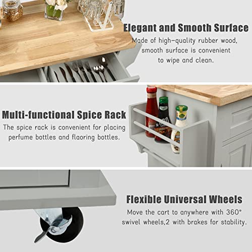 NSdirect Kitchen Island Cart
