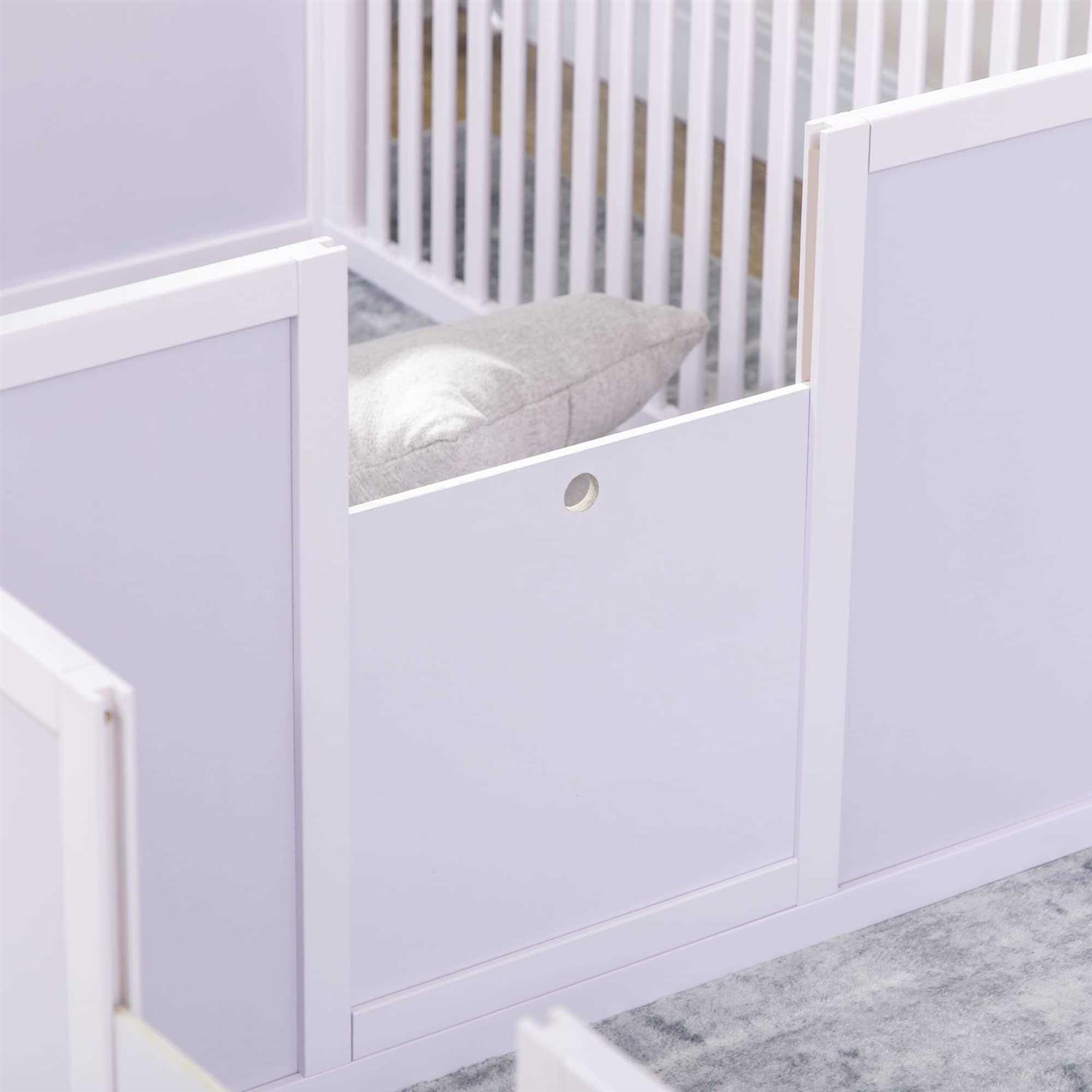 PawHut Whelping Box for Dogs Built for Mother’s Comfort Dog Whelping Pen