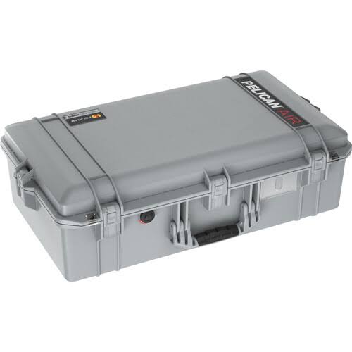 Pelican 1605AirWF Hard Carry Case with Foam Insert (Silver) 016050-0001-180