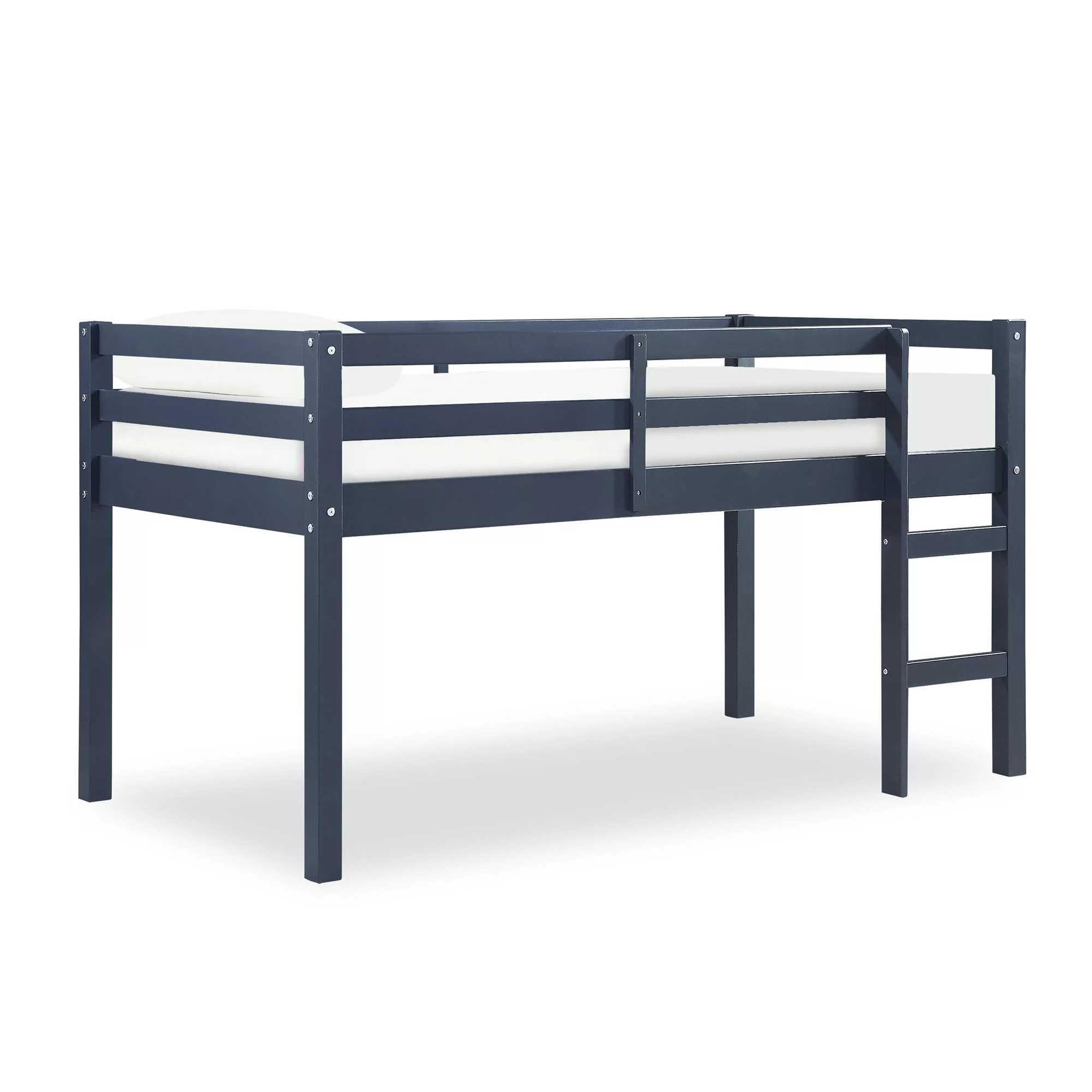 DHP Benson Junior Twin Loft Bed, Blue