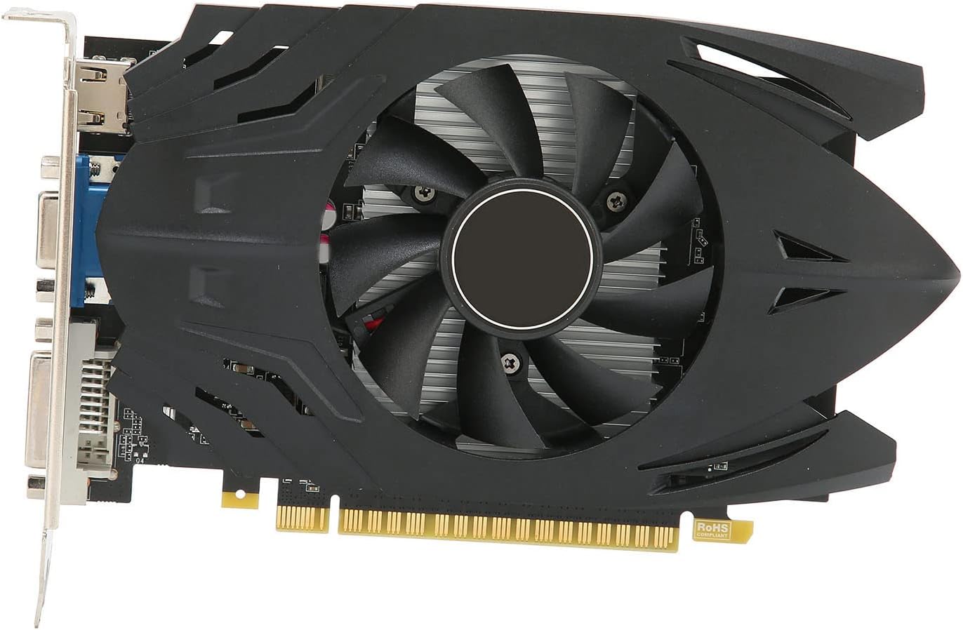 Shanrya Game Graphics Card, Quiet Operation Graphics Card Smart Underclocking for Desktop for Computer