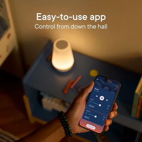 Hatch Rest Baby Sound Machine, Night Light | 2nd Gen | Registry Essential, Sleep Trainer, Routine Builder, Time-to-Rise Alarm Clock