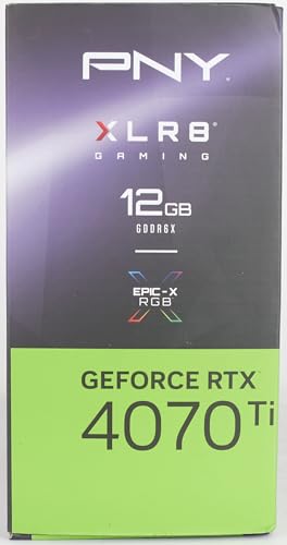 PNY GeForce RTX™ 4070 Ti 12GB Verto Triple Fan Graphics Card DLSS 3