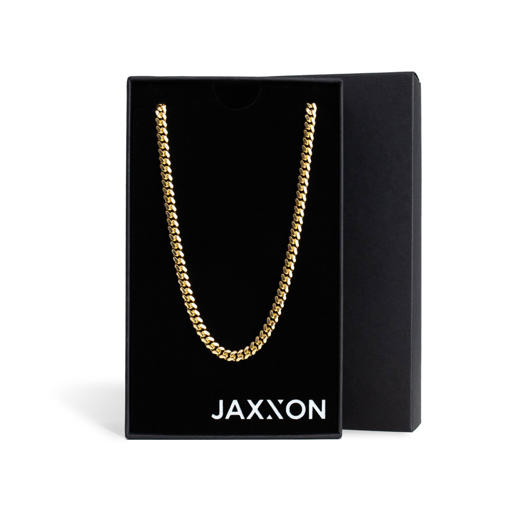 JAXXON Cuban Link Chain - 5mm Gold 26
