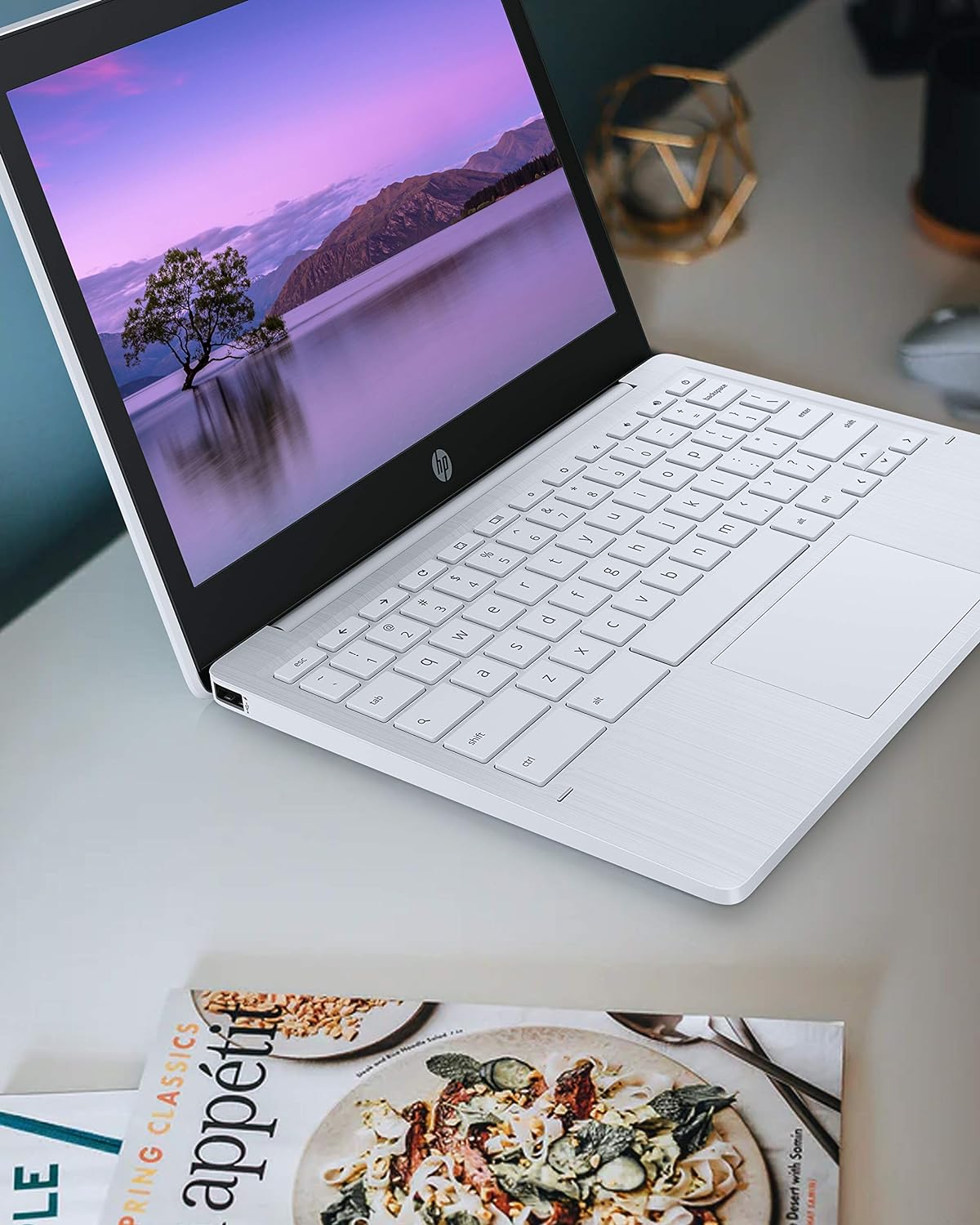 HP Chromebook 11-inch Laptop - Up to 15 Hour Battery Life - MediaTek - MT8183 - 4 GB RAM - 32 GB eMMC Storage - 11.6-inch HD Display