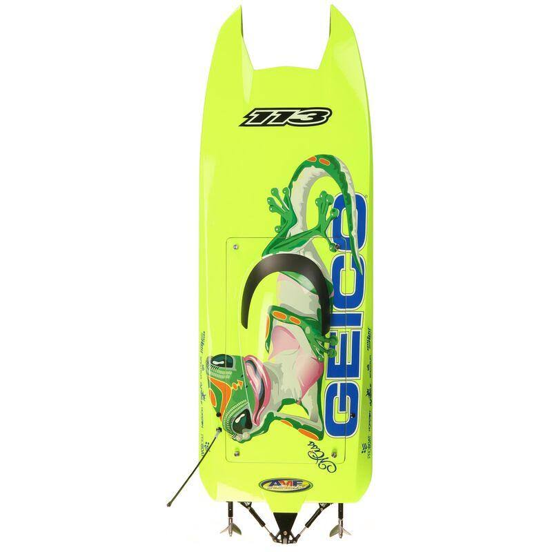 Pro Boat Miss Geico Zelos 36x22 Twin Brushless Catamaran RTR, PRB08040