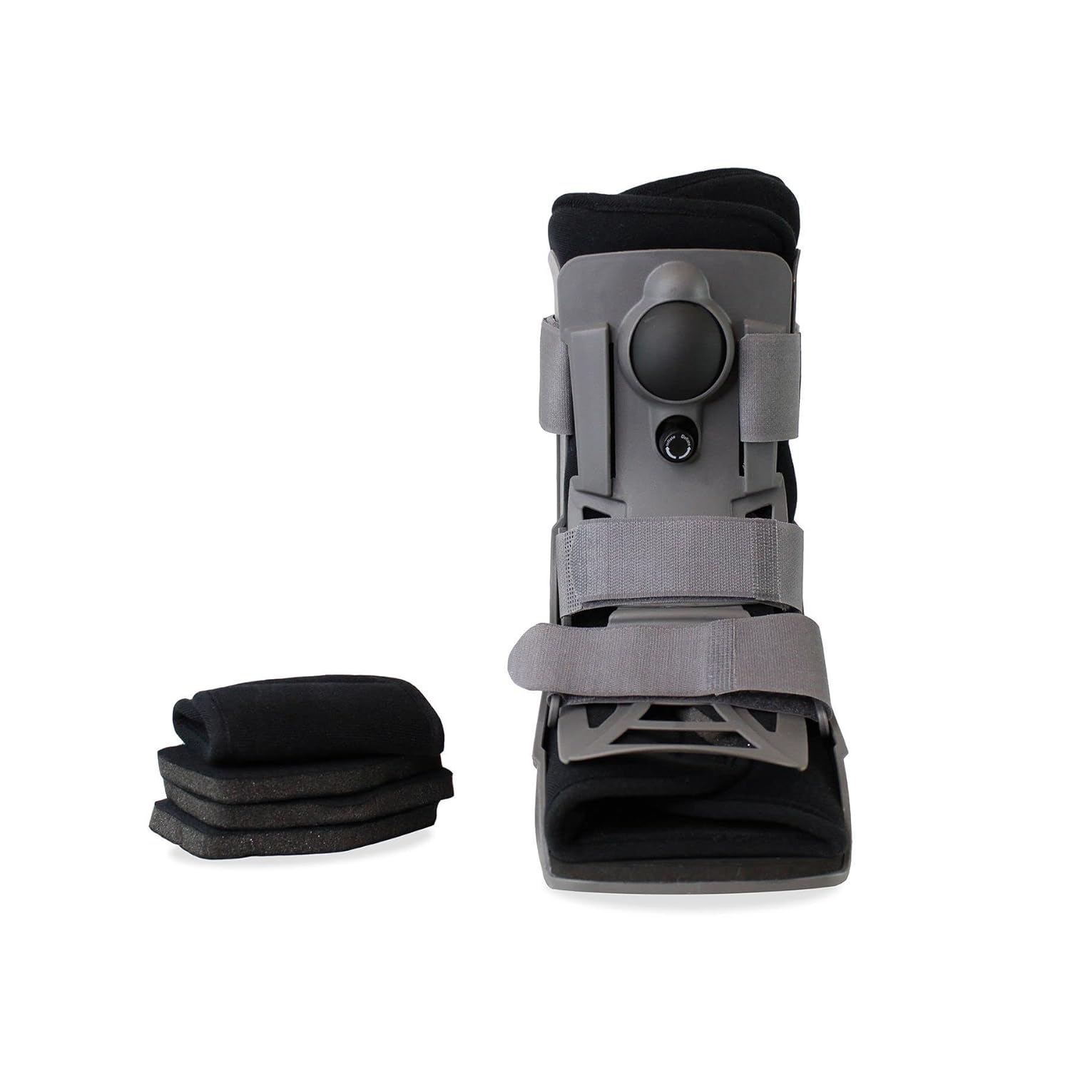 Short Full Shell Walking Boot for Post Surgery, Ankle Strains, Ankle Sprains, Fractures, Soft Tissue Injury