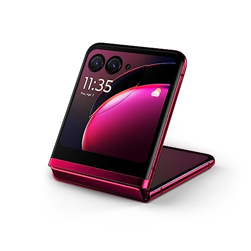 Motorola Razr 5G 256GB Magenta Unlocked A+ (Renewed)