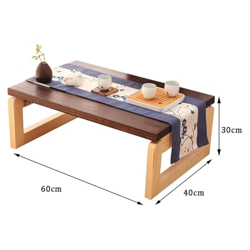 Floor Table Desk Folding Floor Tables Household Tea Table Balcony Low Table Tatami Living Room Coffee Table for Living Room Sitting Room Home Easy to