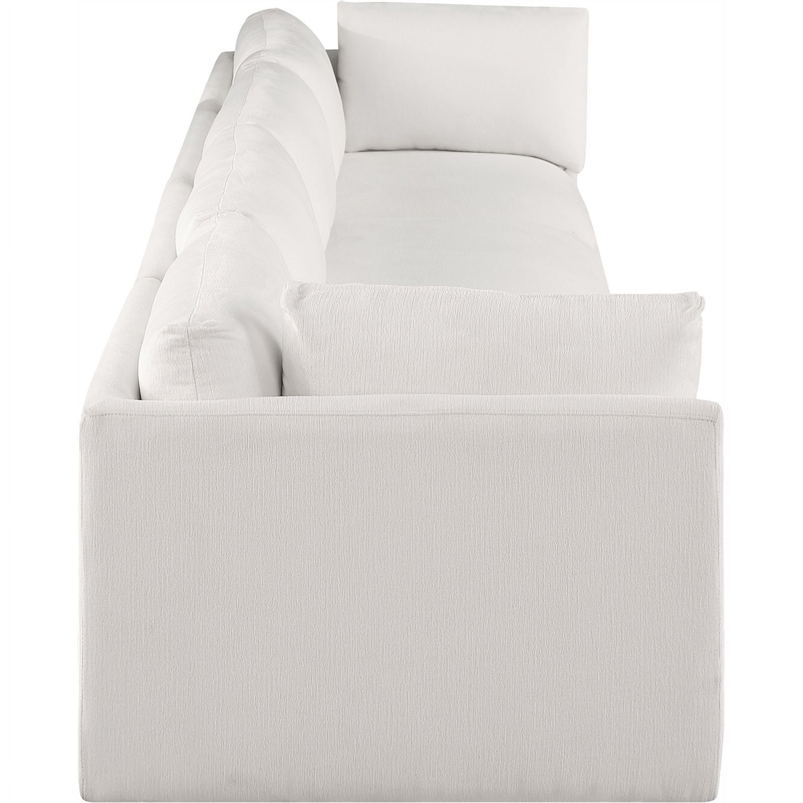 Meridian Furniture Ease Cream Fabric Modular Sofa