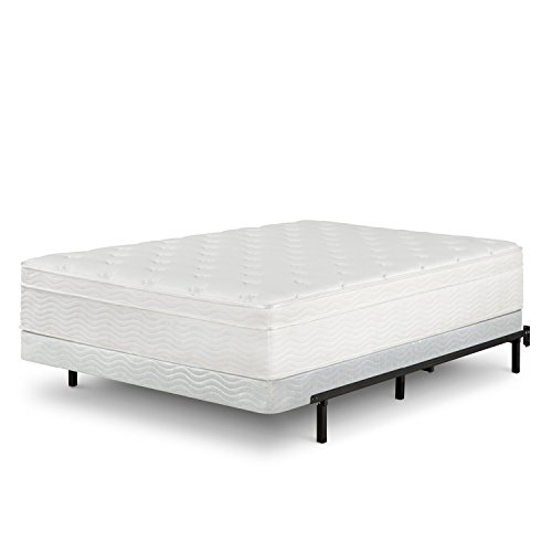 ZINUS 5 Inch Metal Smart Box Spring with Quick Assembly, Mattress Foundation, Strong Metal Frame, Easy Assembly, Queen