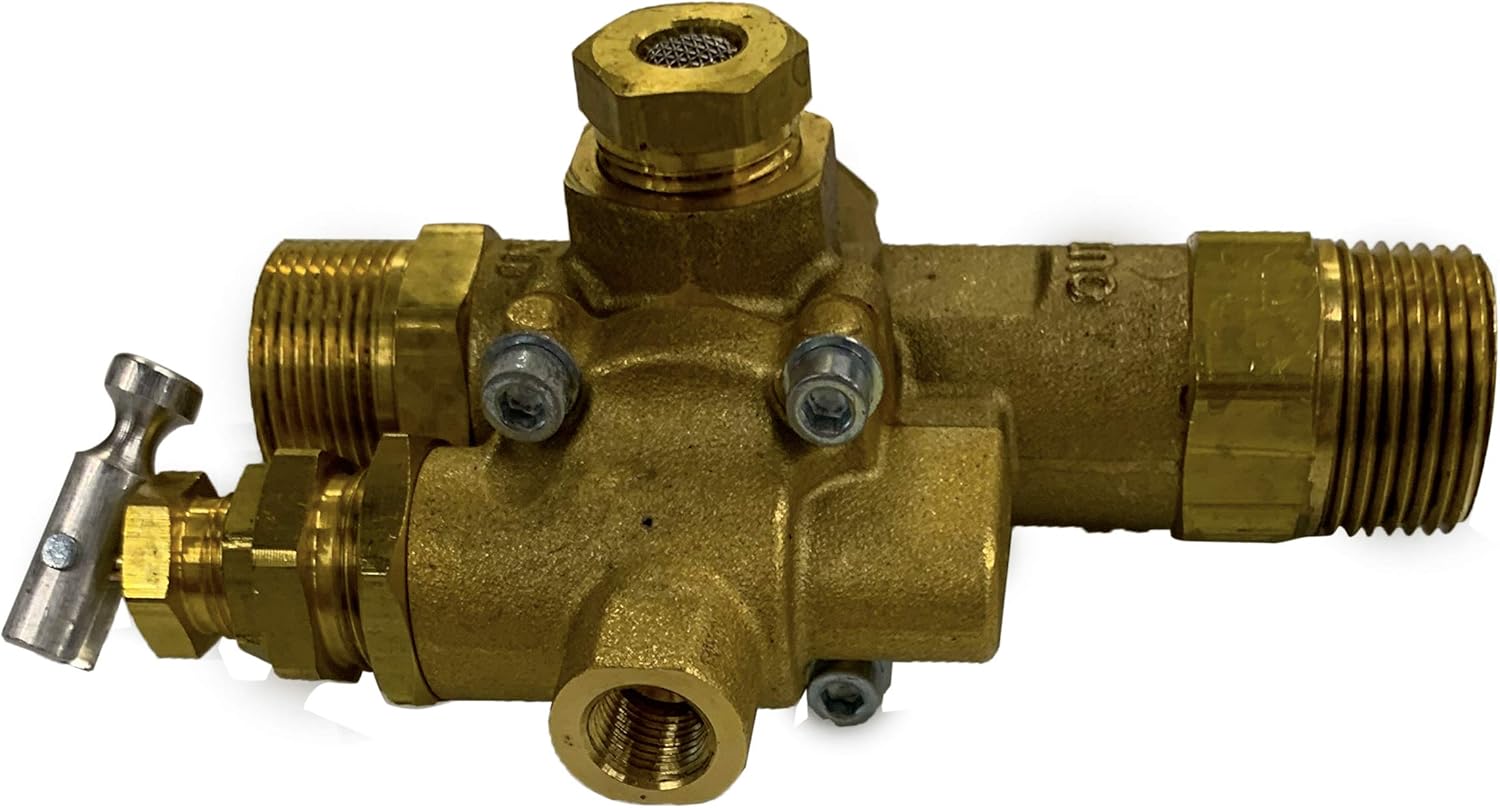 Gas Air Compressor Unloader Check Valve Combo 145-175 PSI 3/4" Inlet & Outlet Pack of 2