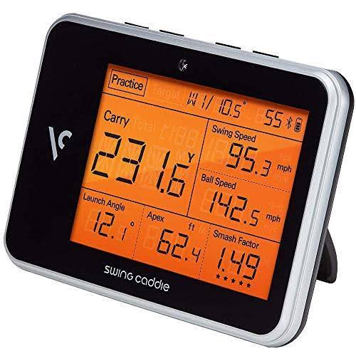 Swing Caddie SC300 Portable Launch Monitor by Voice Caddie Power Bundle | PlayBetter Portable Charger u0026 Protective Case | Do