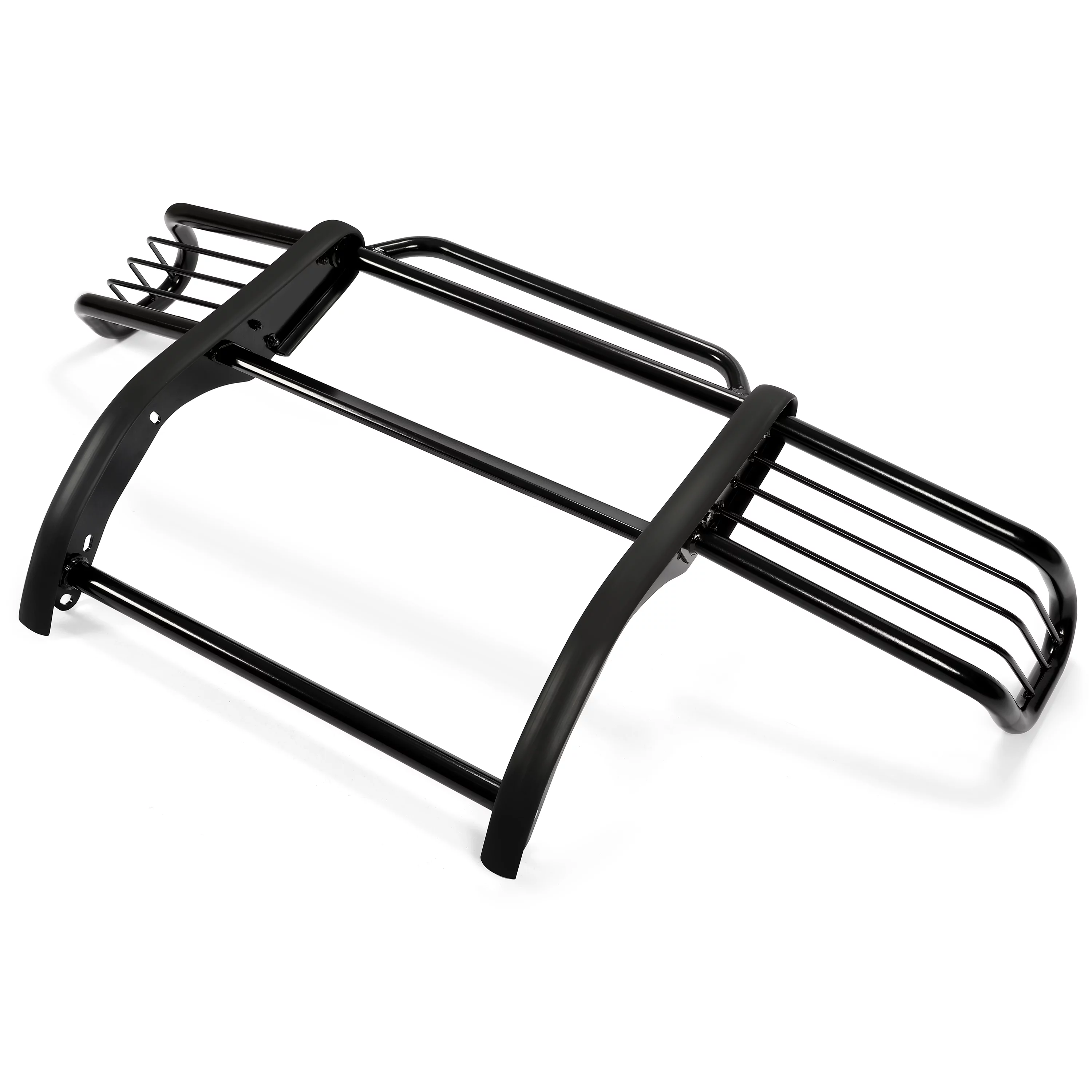 Kojem Front Bumper Protector Headlight Brush Guard Grille for 1999-2002 Toyota 4Runner Modular Black Steel