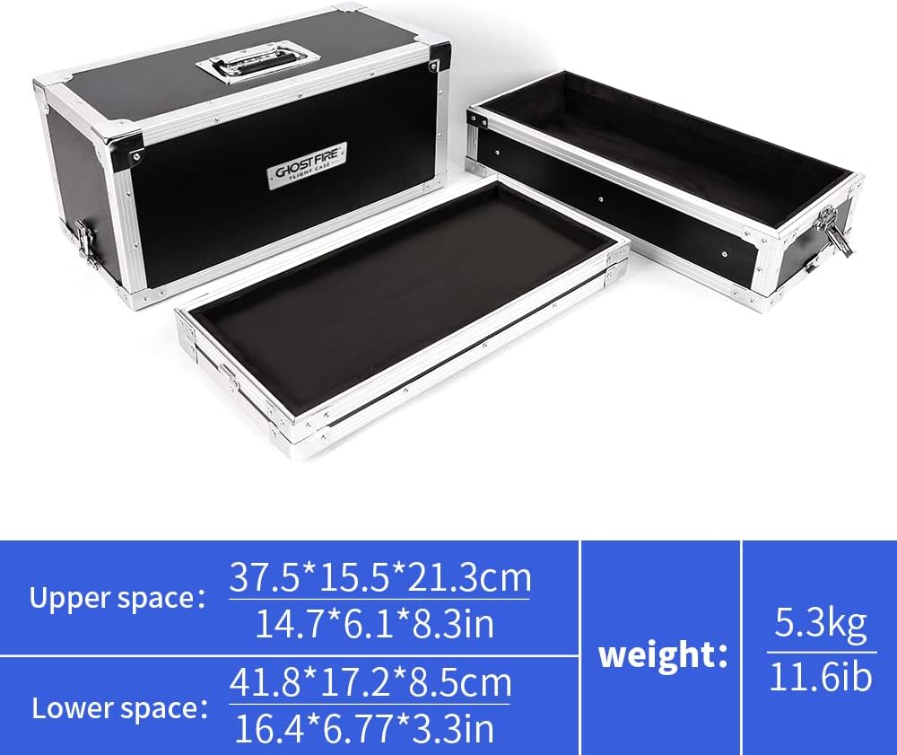 GHOST FIRE Amps/Stage/remote Case Guitar Multi Effect Pedal Case (KPA+KPR-Case)