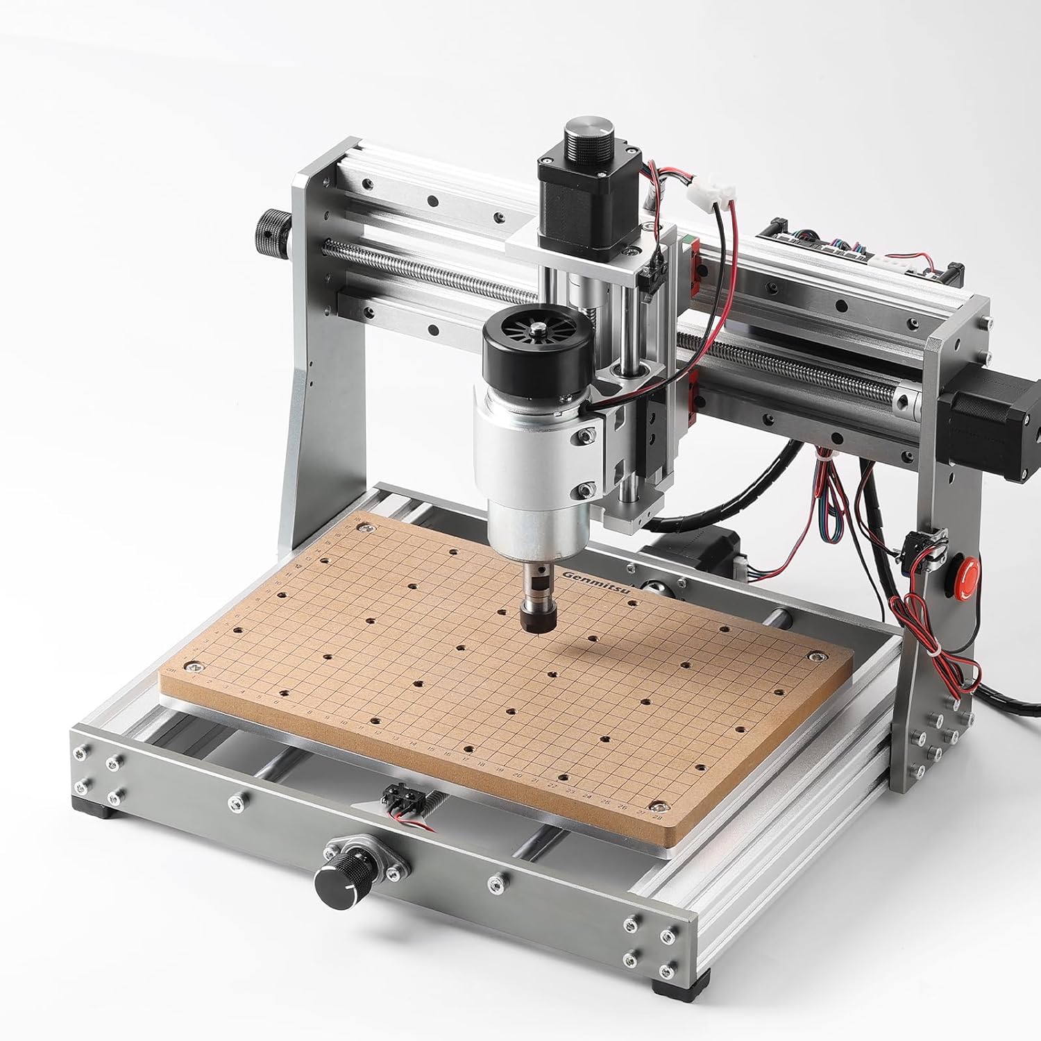 Genmitsu 3020-PRO MAX V2 CNC Router Machine + CNC MDF Grid Spoilboard for 3020 CNC Router Machine