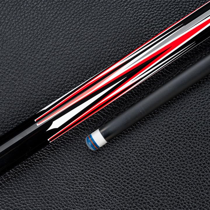 CRICAL Carbon Fiber Pool Cue Stick 58" Billiard Cue Sticks Professional Low Deflection Pool Sticks with 3/8 * 8 Pin Joint and 12.5mm Tip