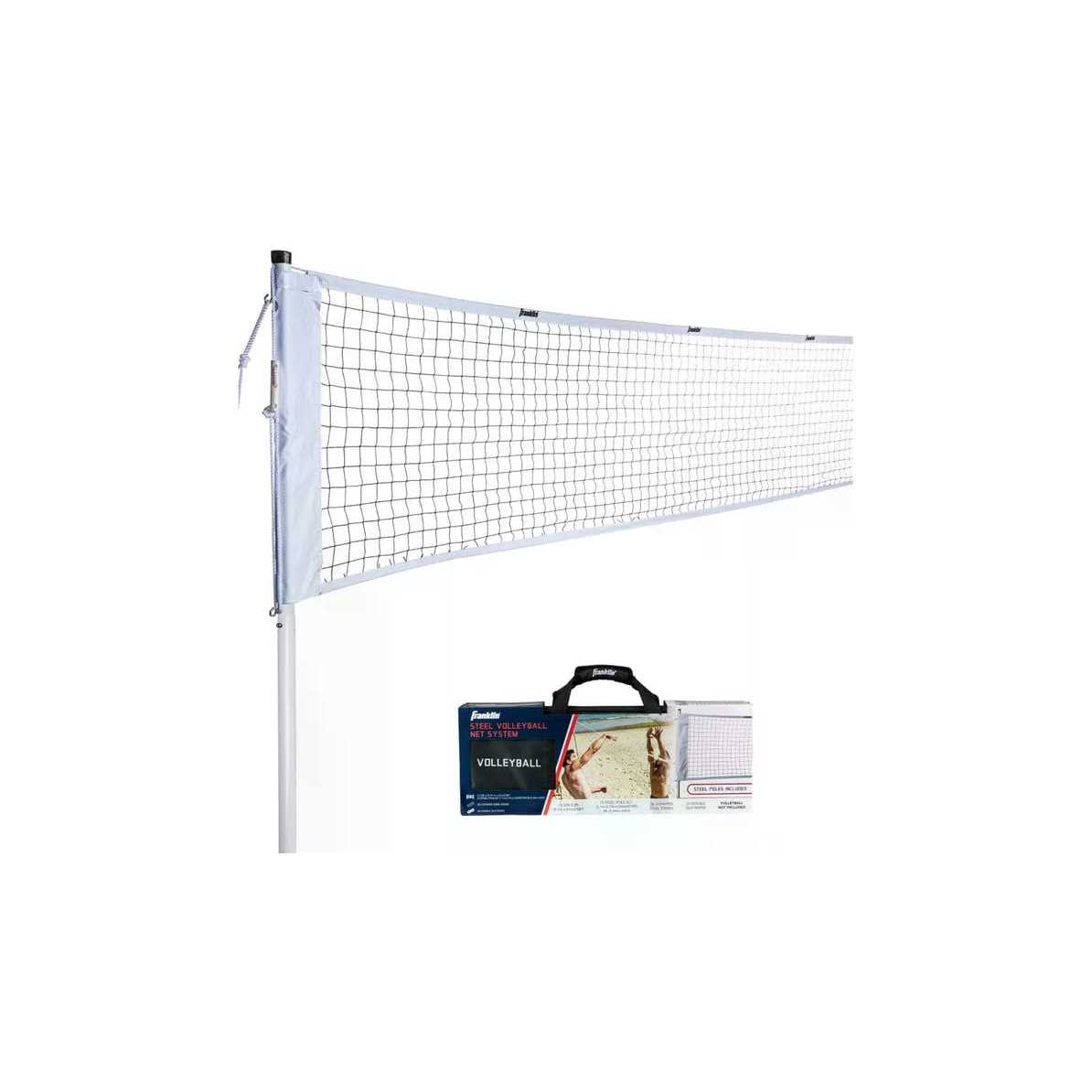 Franklin Sports Steel Volleyball Net System - Sports Supplies Online Store